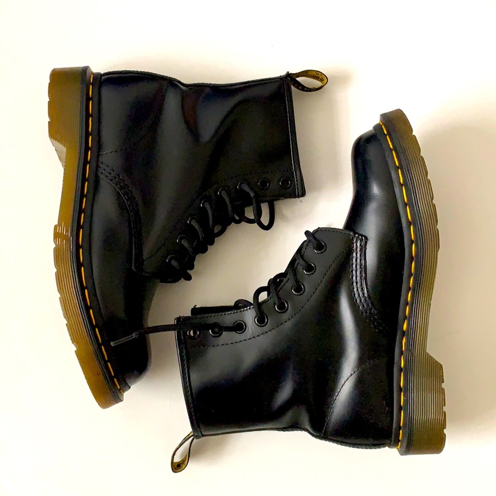 Dr. Martens Black Boots Size 6
